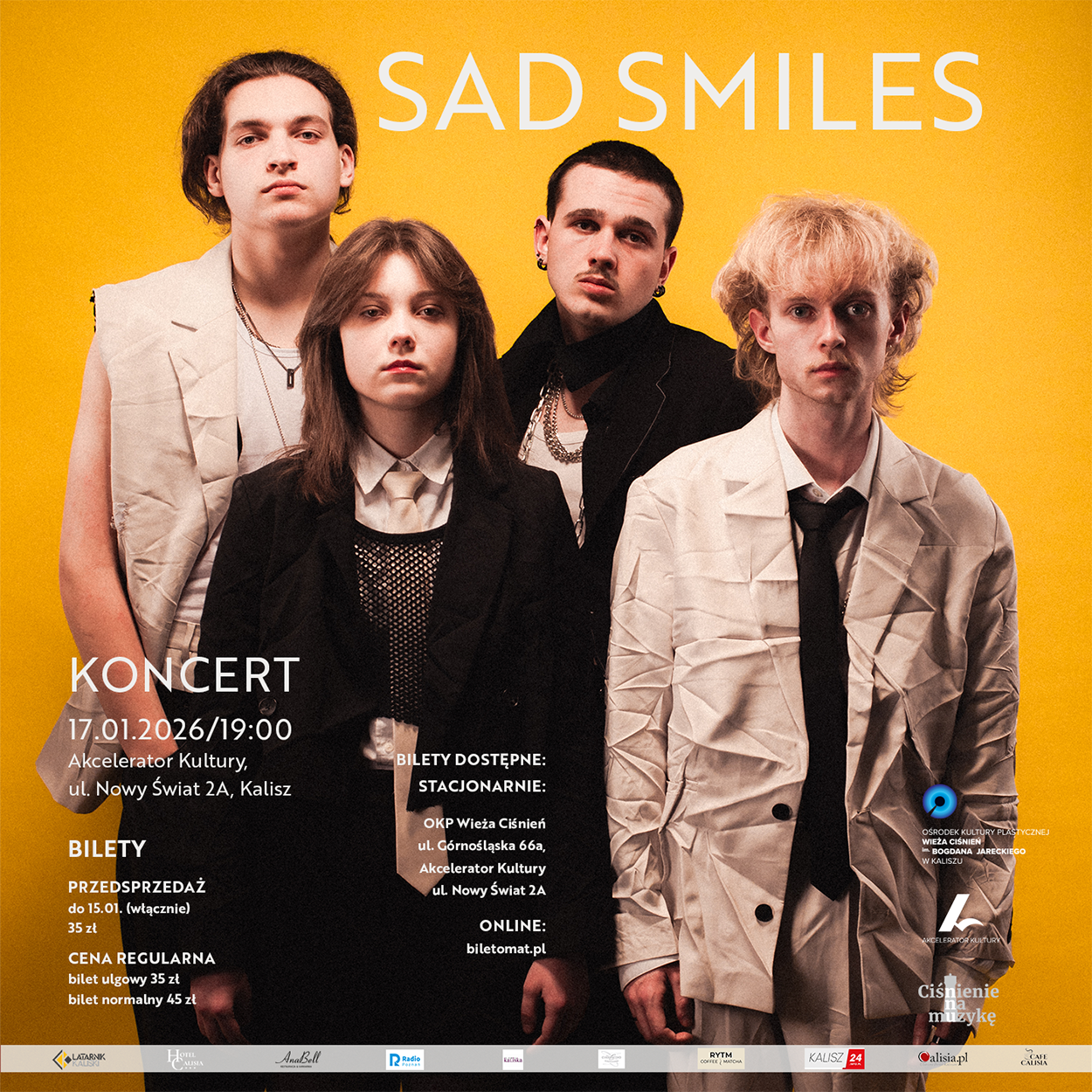 Ciśnienie na muzykę - Sad Smiles